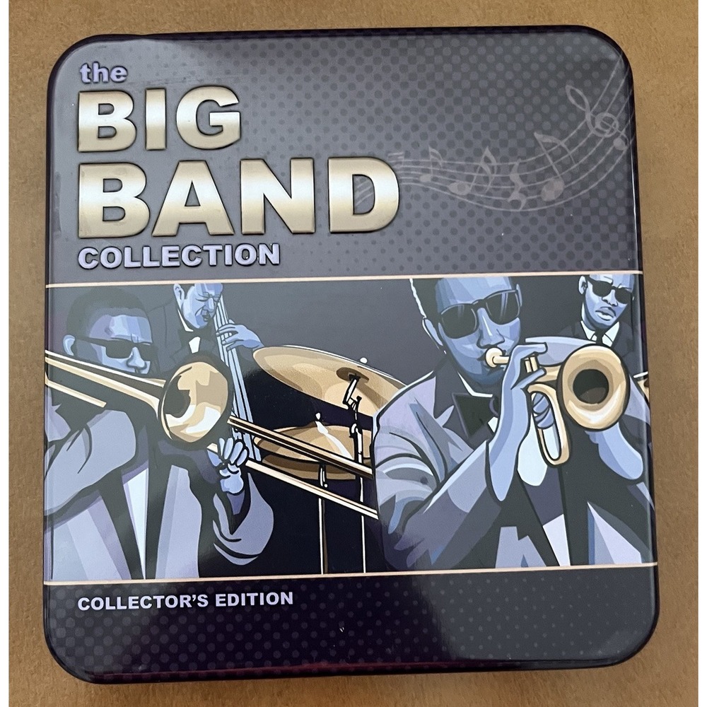 Big Band Collection Collector's Edition 3 CD‎ Set in Metal Tin Jazz Swing Music